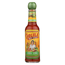 CHOLULA HOT SAUCE CHILI LIME 12/5 OZ