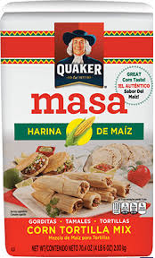 QUAKER HARINA MASA 8/4.4 LB