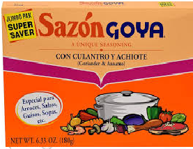 FS GOYA  CULANTRO Y ACHIOTE 18/3.52 OZ