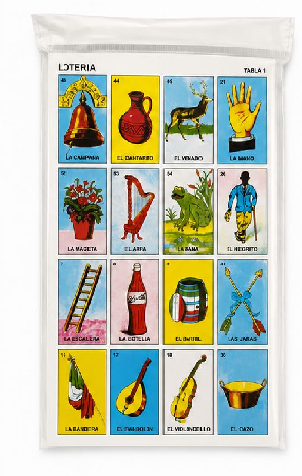 LOTERIA  5*9 INCH 1/24 CT