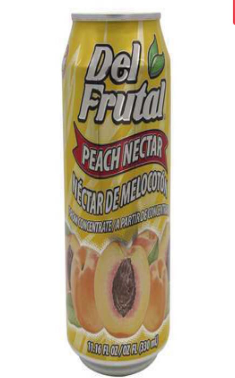 DEL FRUTAL PEACH 24/11.16OZ