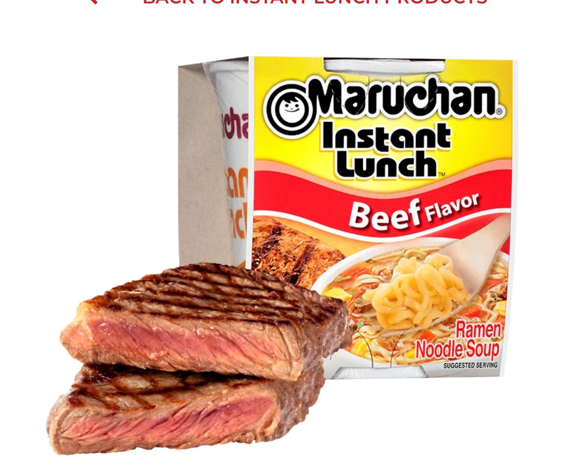 MARUCHAN BEEF   1/12PK