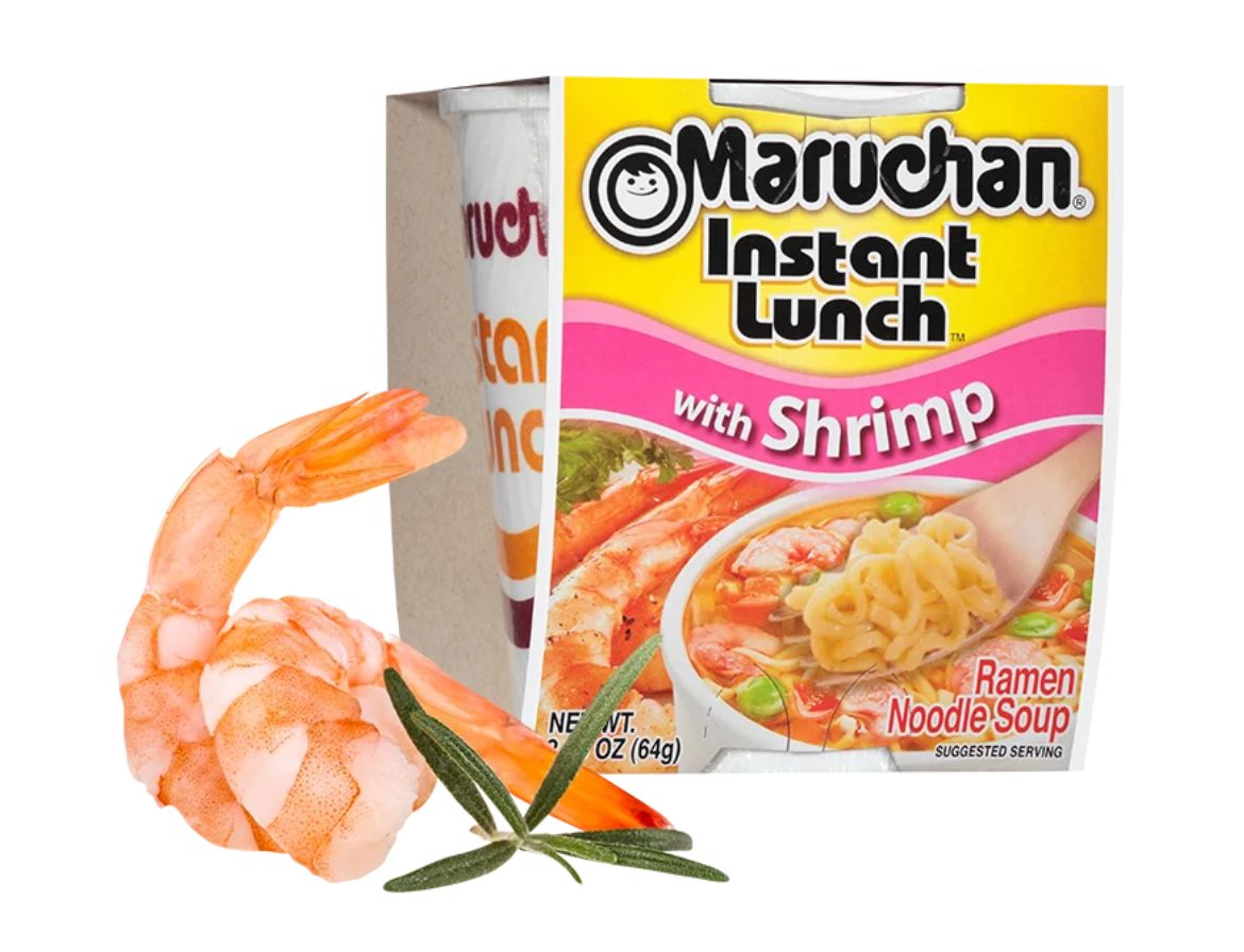 MARUCHAN SHRIMP  1/12PK