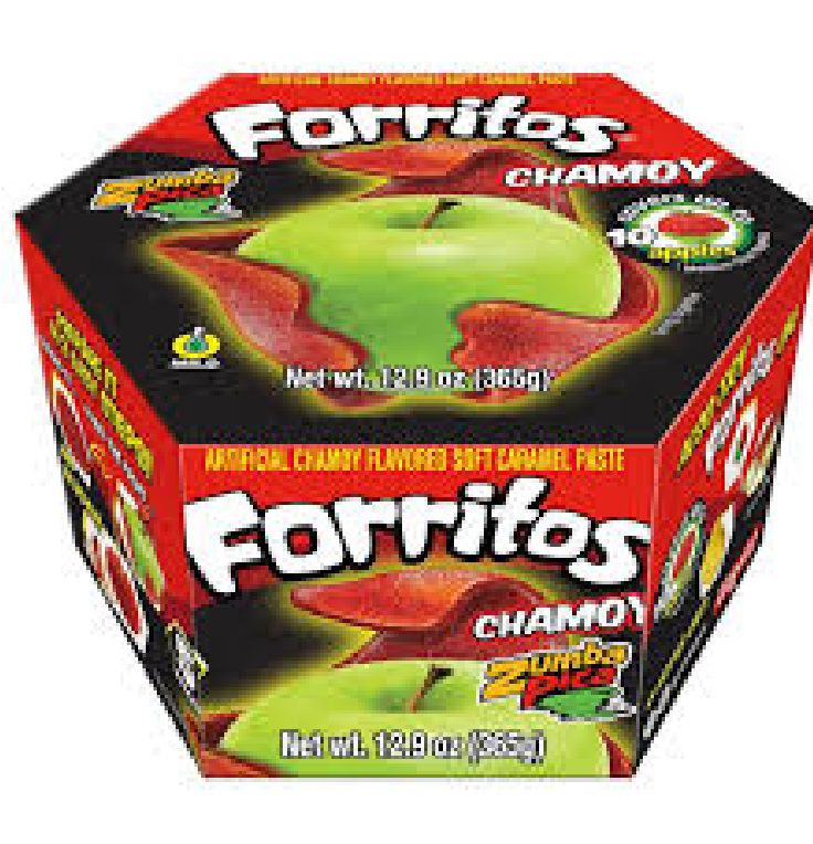 ZUMBA FORRITOS CHAMOY 16/5 CT