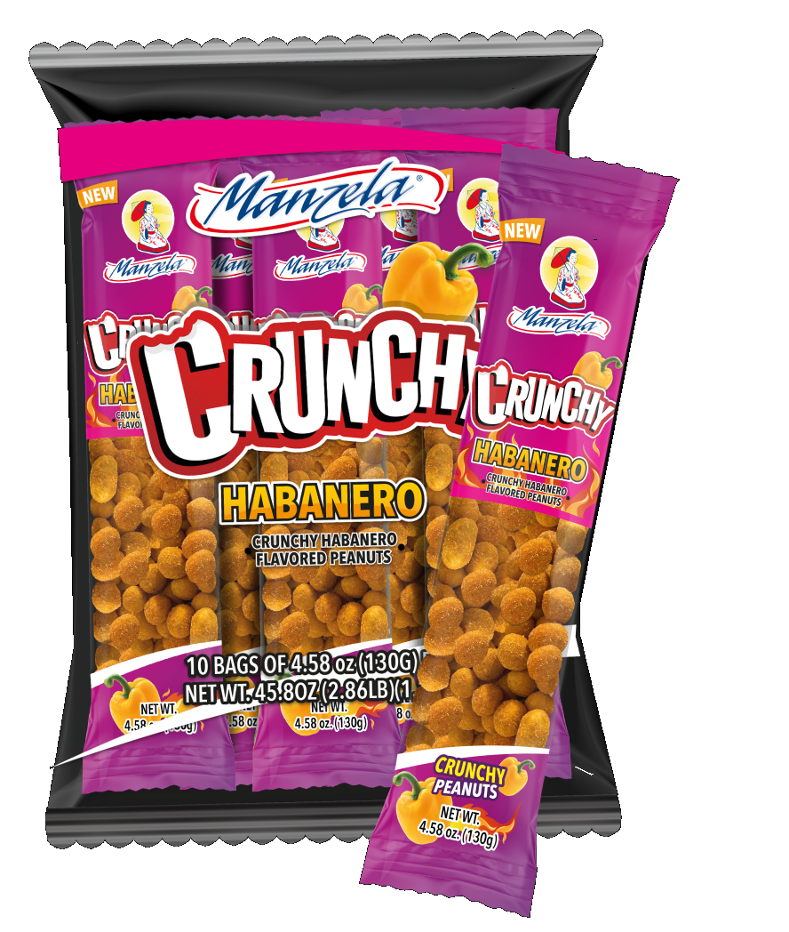 MANZELA JAPANESE PEANUTS CRUNCHY HABANERO 6/10/130 GR