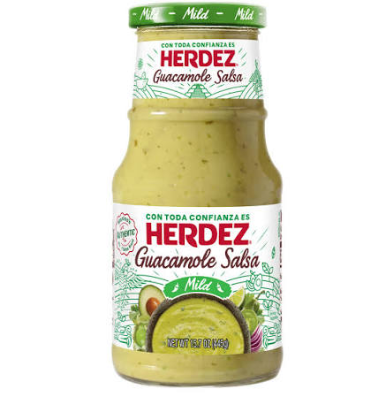 HERDEZ SALSA GUACAMOLE MEDIUM 12/15