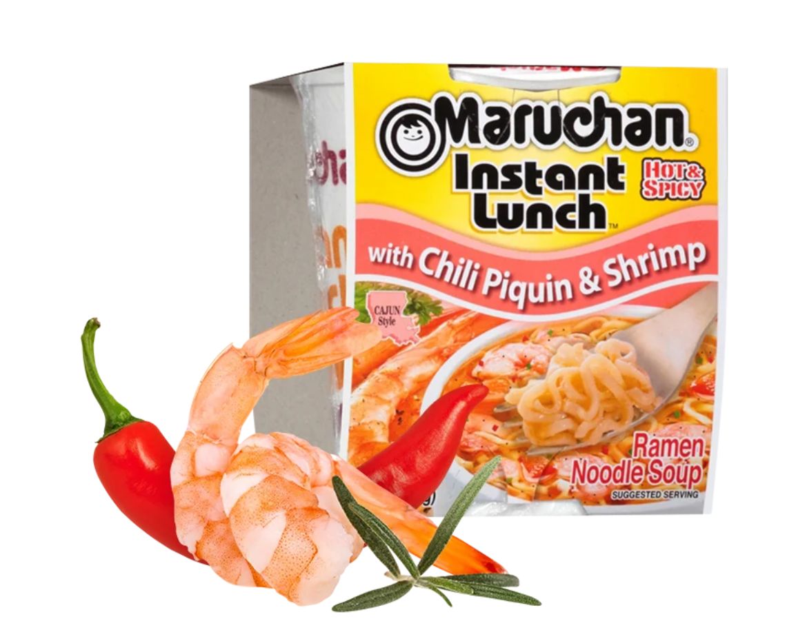 MARUCHAN CHILI PIQUIN SHRIMP  1/12PK