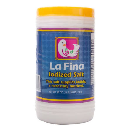 LA FINA PLAIN SALT 12/26OZ
