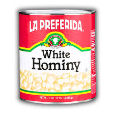 LA PREFERIDA  HOMINY WHITE 6/10