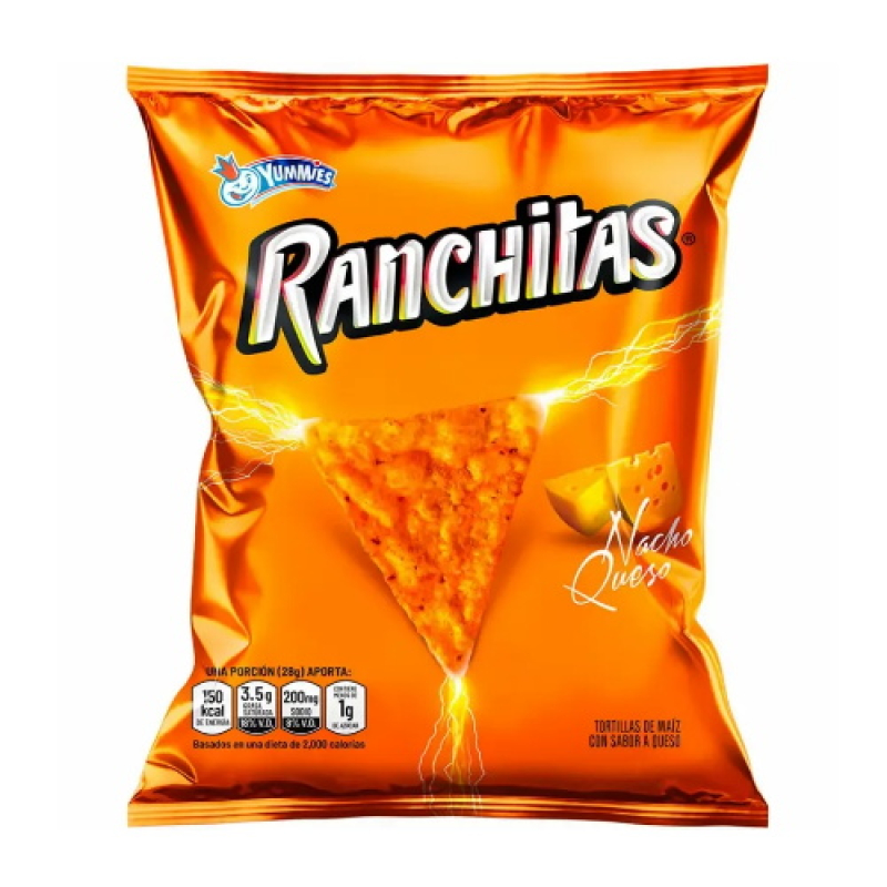 RANCHITAS NACHO QUESO 24/150 GR