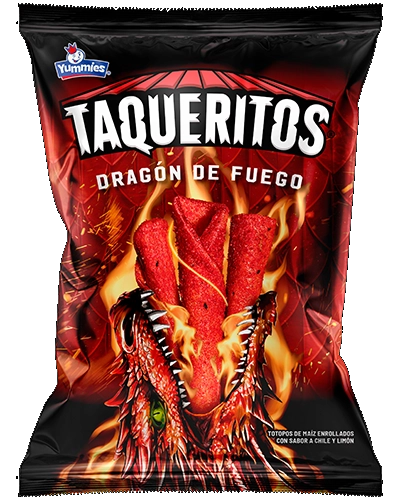 TAQUERITOS DRAGON DE FUEGO 24/180 GR