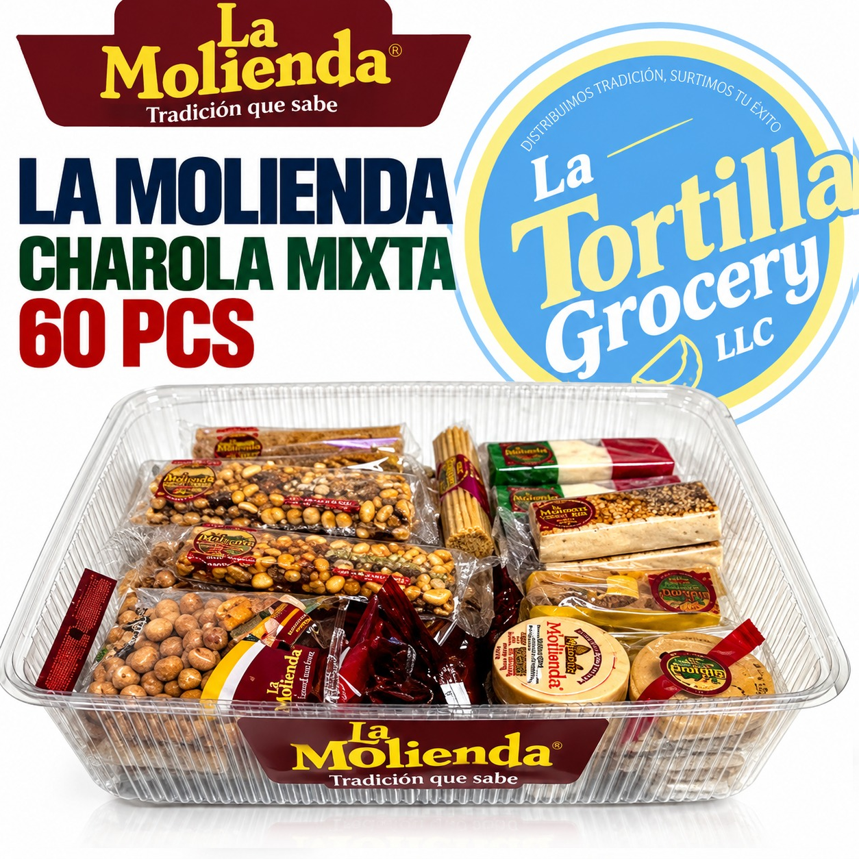 LA MOLIENDA CHAROLA MIXTA 1/60 pcs