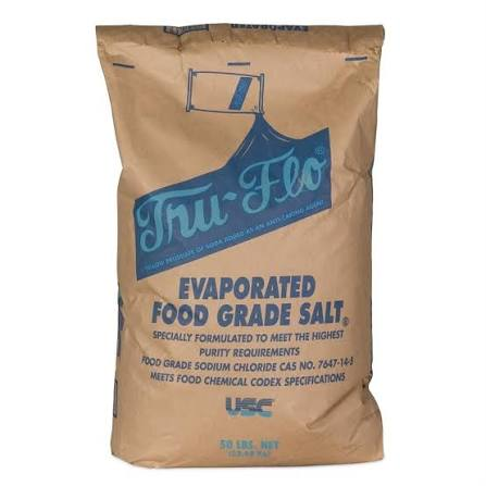 EVAPORATED SALT 50 LB 1/50 LB