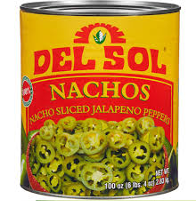 FS DEL SOL NACHO SLICE JALAPENOS 6/10