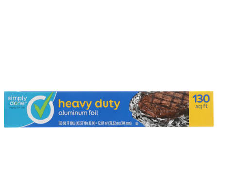 SIMPLY DONE HVY DTY ALUM FOIL