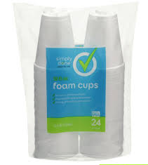 SIMPLY DONE FOAM CUPS 12OZ 12/24CT