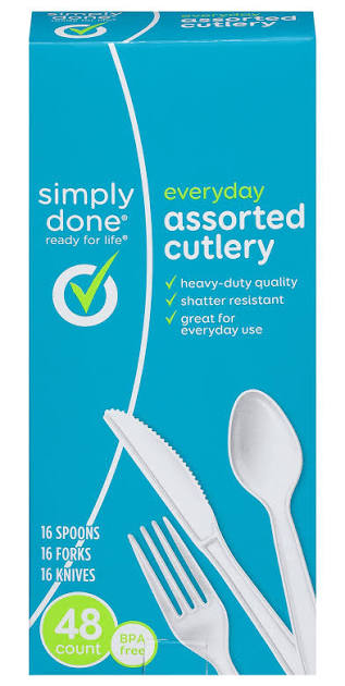 SIMPLY DONE COMBO CUTLERY 24/24CT
