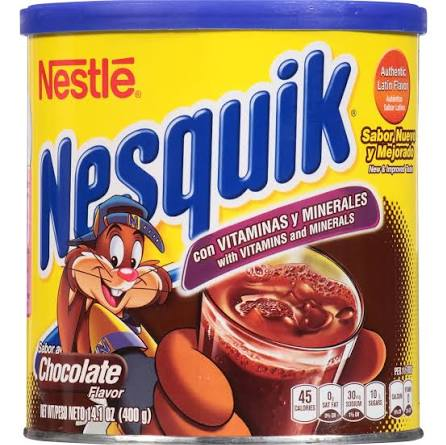 NESQUICK CHOCOLATE 12/14.1 OZ