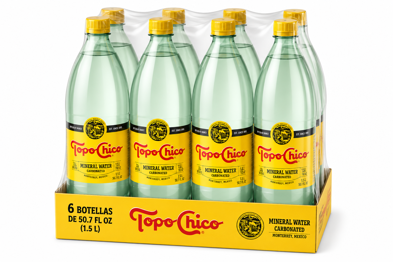 TOPOCHICO MINERAL WATER 6/1.5 LT