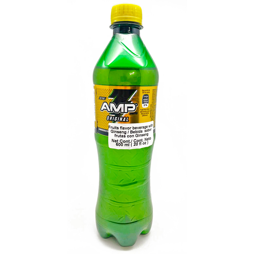 AMP ENERGY DRINK GOLD 12/600ML