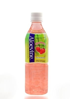 ALOEVINE ALOE VERA STRAWBERRY 20 / 16.9 Oz