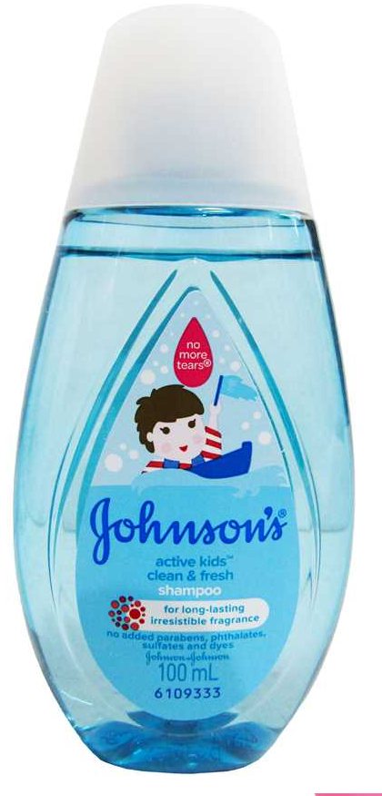 JOHNSON'S BABY SHAMPOO 1/100ML CLEAN & FRESH (UND)