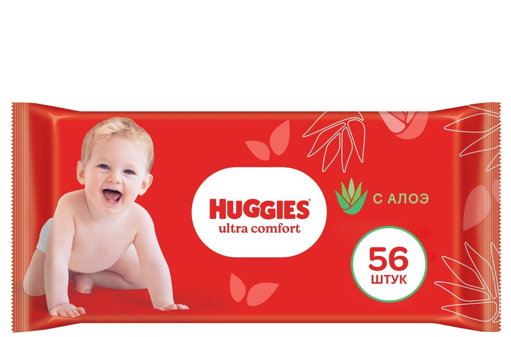 HUGGIES BABY WIPES 10/56 CT ULTRA COMFORT W/ ALOE
