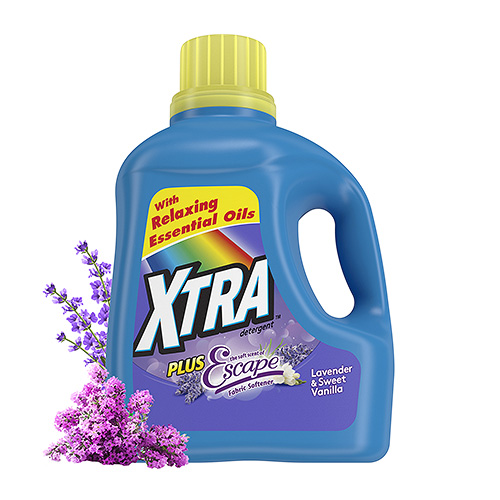 XTRA LAUNDRY DETERGENT 12/22 OZ 3-in-1 LAVENDER MIST