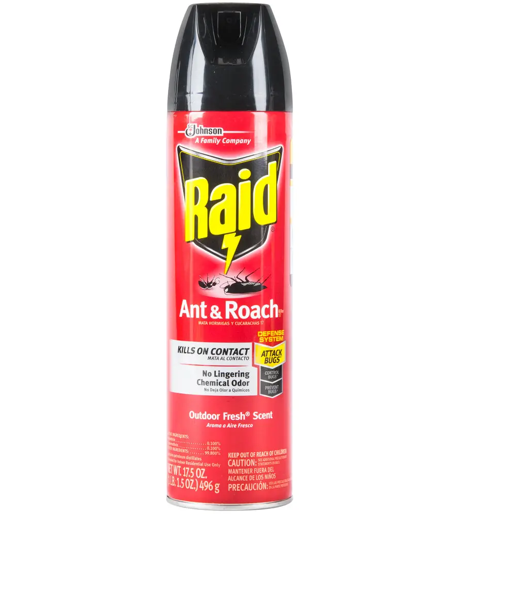 RAID ANT & ROACH KILLER  OUTDOOR FRESH RED 1/17.5 OZ (UND)