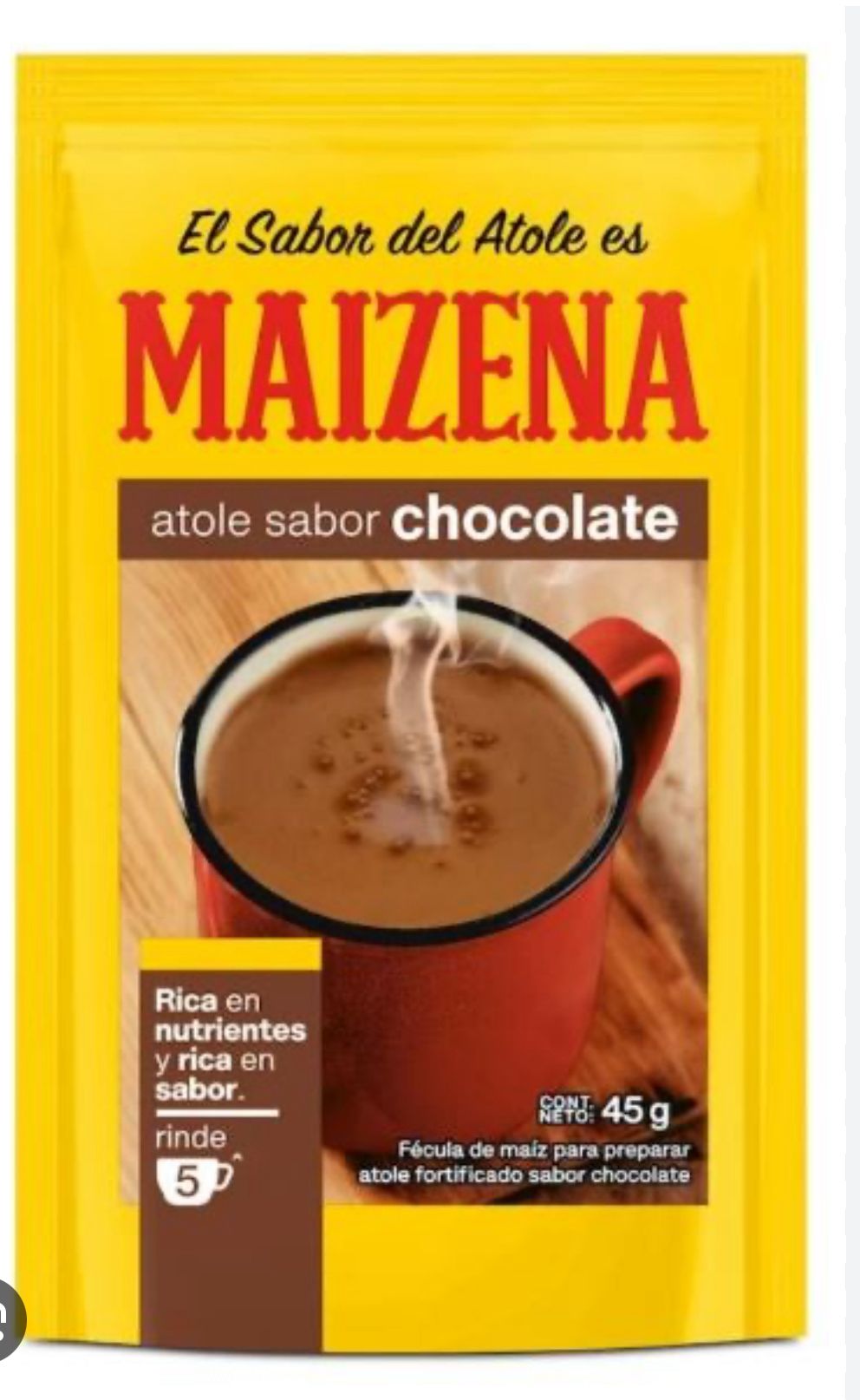 MAIZENA ATOLE CHOCOLATE 1/24 PZAS
