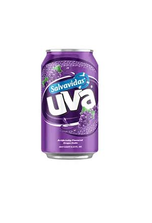 SODA SALVAVIDAS UVA ( CAN)  24/11.8OZ