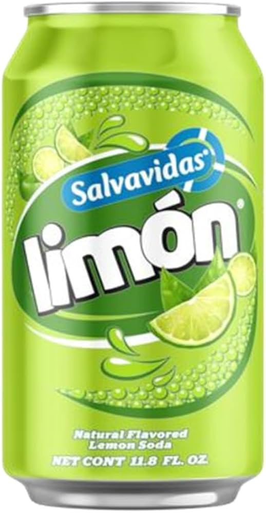 SODA SALVAVIDAS LIMON (CAN) 24/11.8OZ