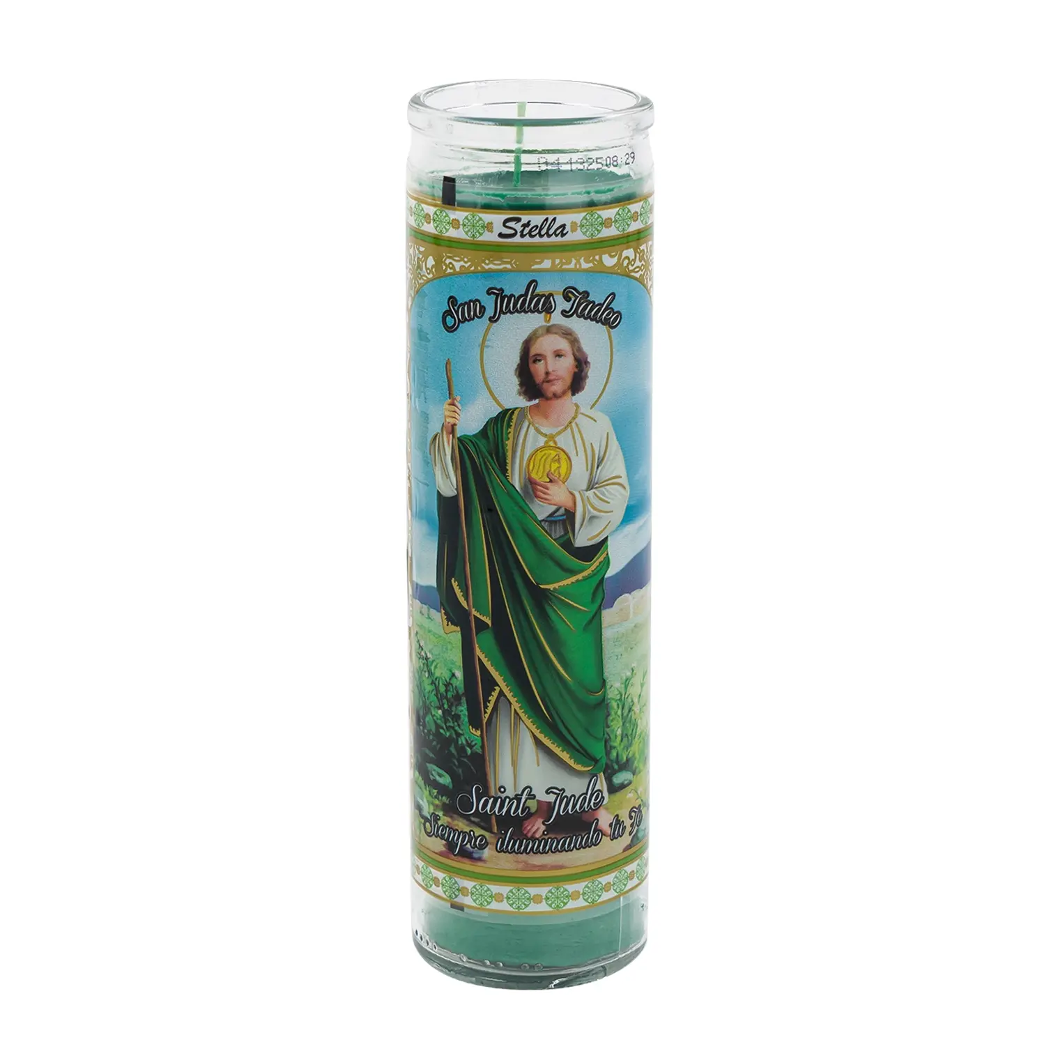 CANDLE VEL-MEX T SAN JUDAS TADEO VERDE 12/1 CT (MICH)