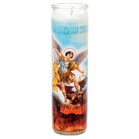 CANDLE VEL-MEX  SAN MIGUEL WHITE 12 CT