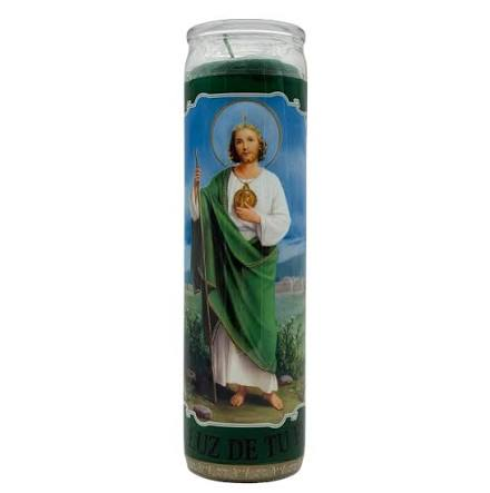 CANDLE VEL-MEX SAN JUDAS TADEO VERDE 12 CT