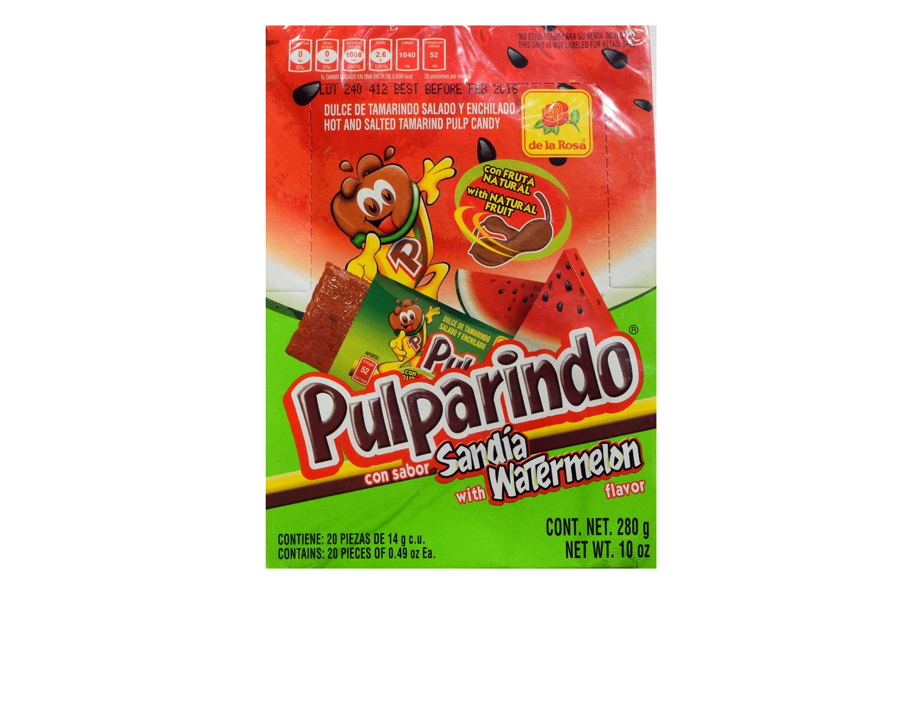 DE LA ROSA PULPARINDO WATERMELON 16/20CT