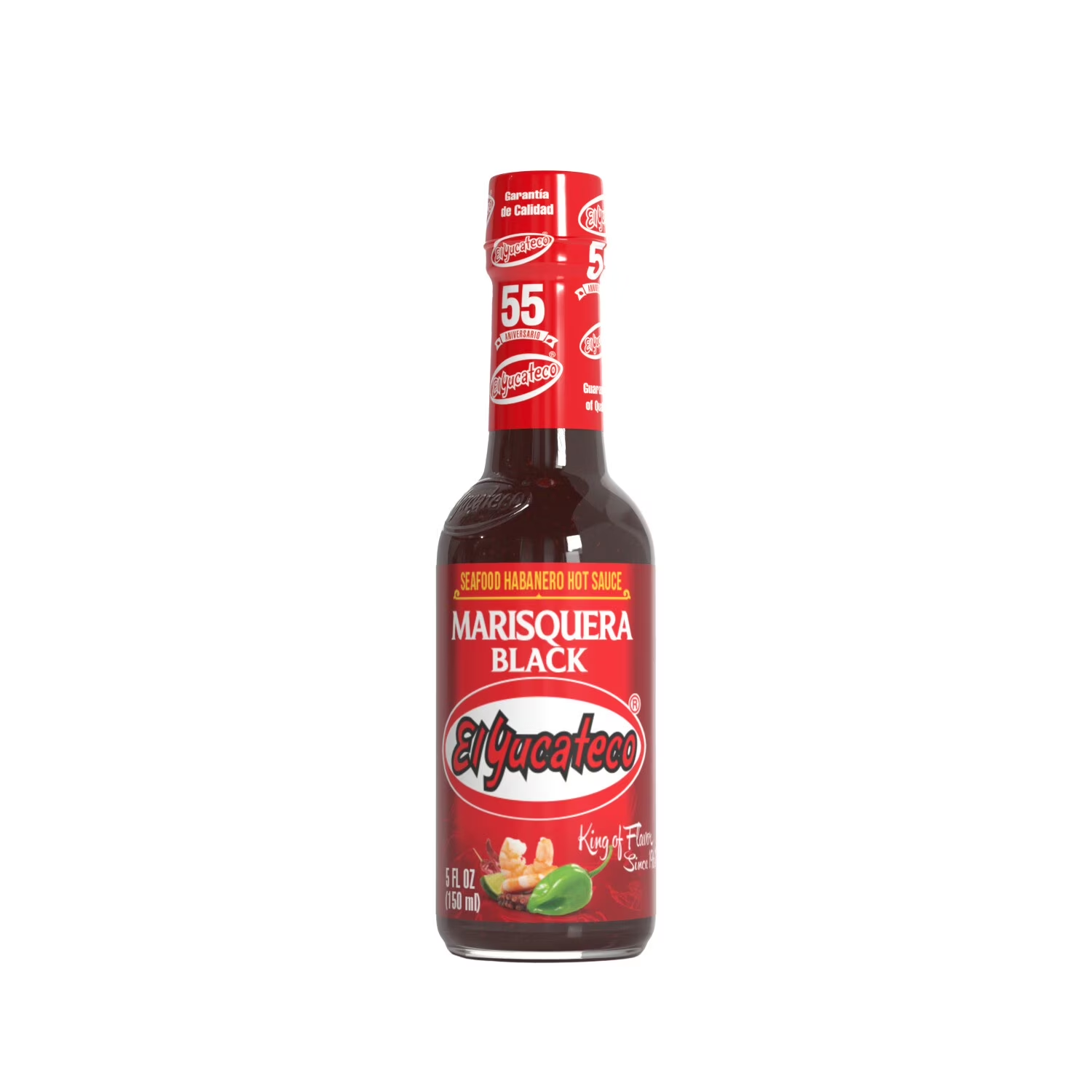 YUCATECO MARISQUERA HABANERO BLACK 12/5OZ