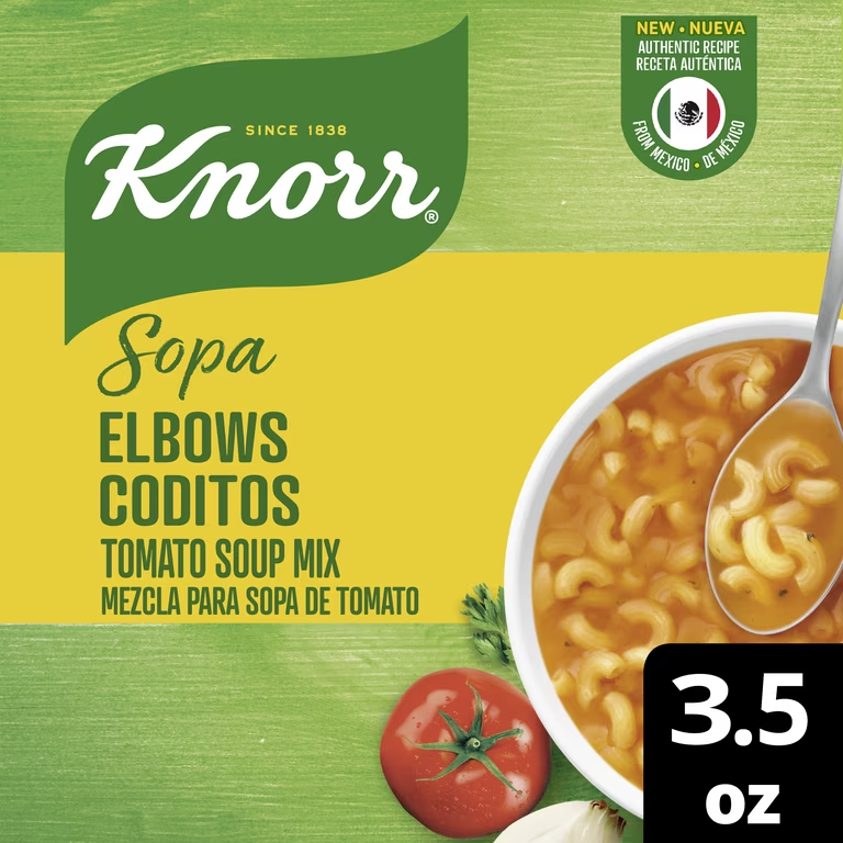 KNORR PASTA SOUP ELBOW 12/3.53