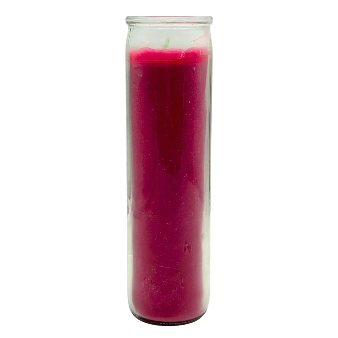 CANDLE VEL-MEX ASTRO LISO PINK 1/12 CT