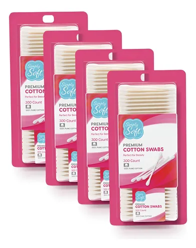 SIMPLY BODYCARE COTTON SWABS 36/300 CT