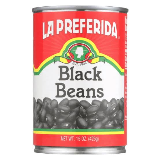 LA PREFERIDA WHOLE BLACK BEAN 12/50 OZ