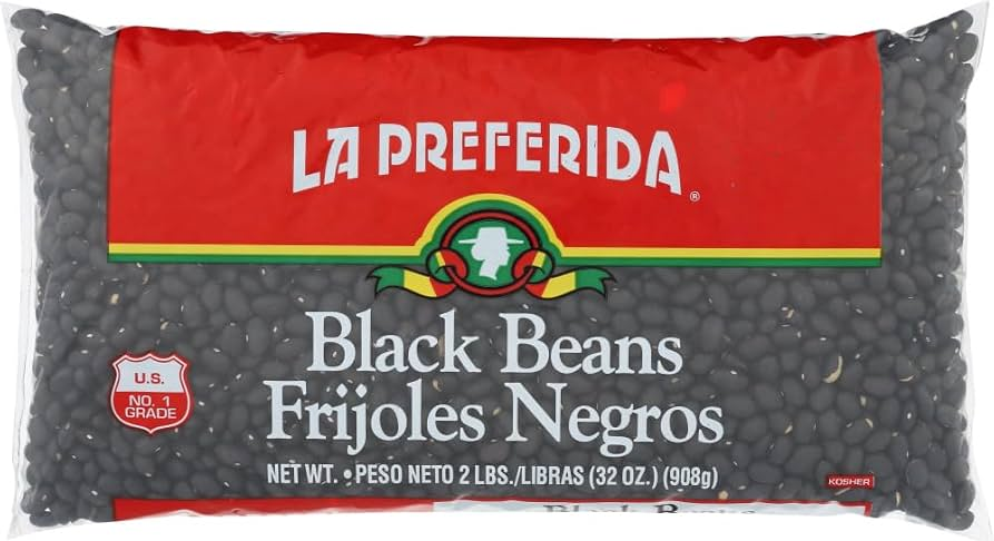 LA PREFERIDA BEAN BLACK 12/2 LB