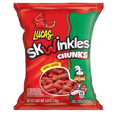 LUCAS SKWINK CHUNKS SANDIA12/4.58OZ