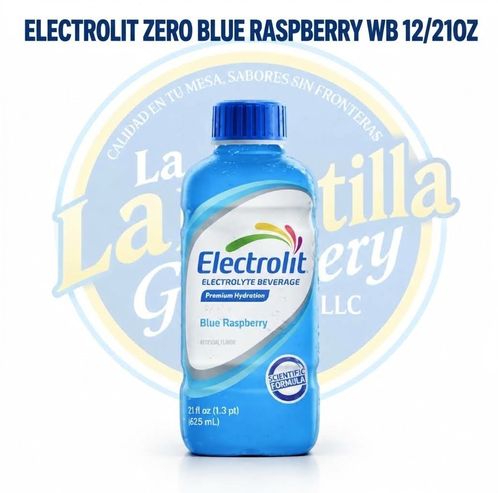 ELECTROLIT ZERO BLUE RASPBERRY 12/21OZ