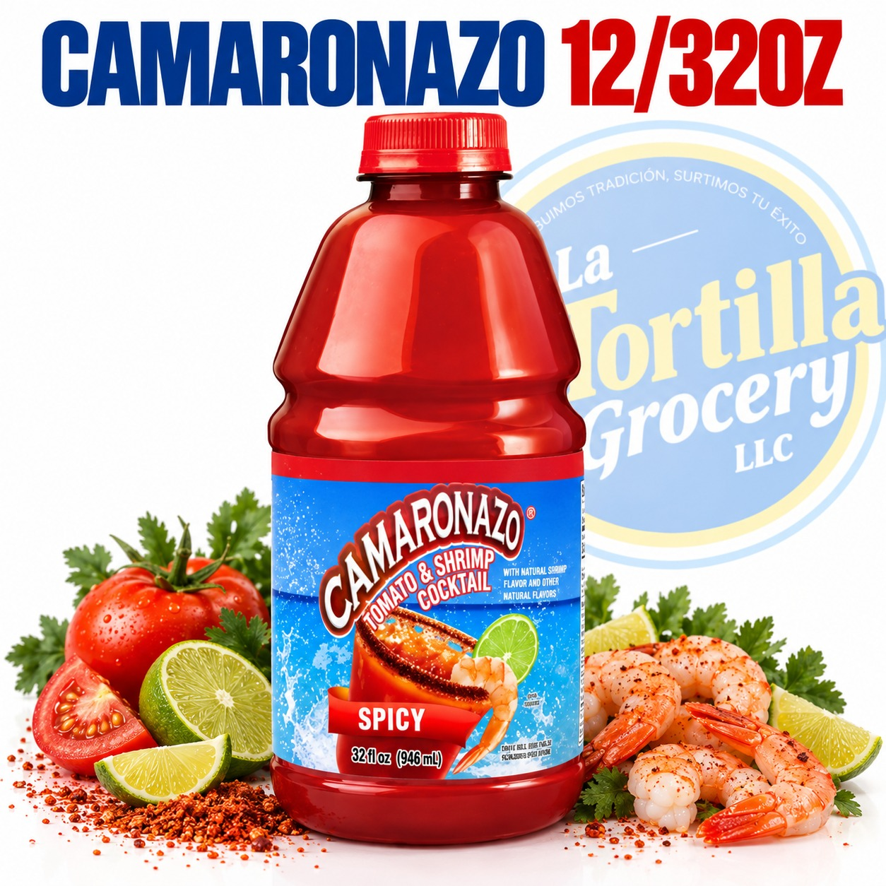CAMARONAZO PICANTE 12/32 OZ