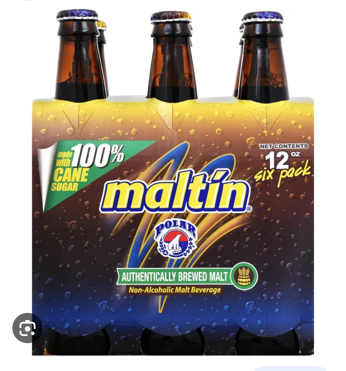MALTIN POLAR GLASS 4/6PK 12OZ
