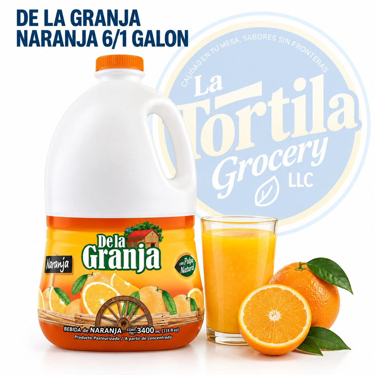 DE LA GRANJA NARANJA 6/1 GALON