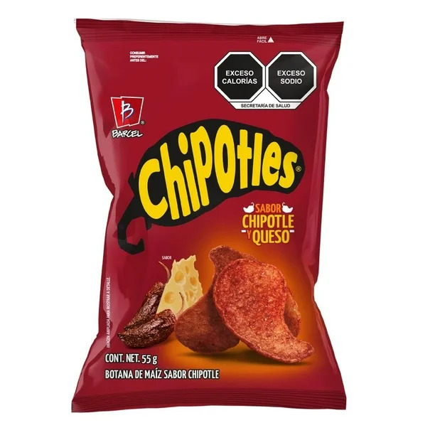 SABRITAS CHIPOTLES BARCEL CHIPOQUESO 1-55GR (32)