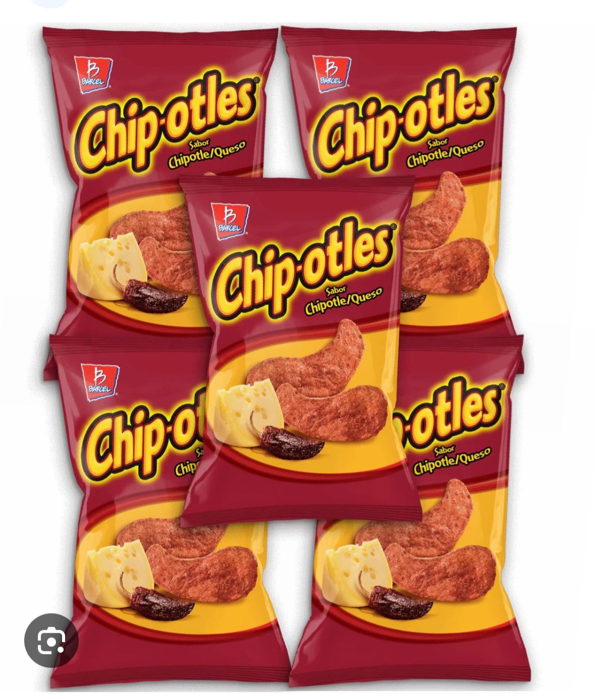 SABRITAS CHIPOTLE BARCEL CHIPO/QUESO 1/65GRS (32)