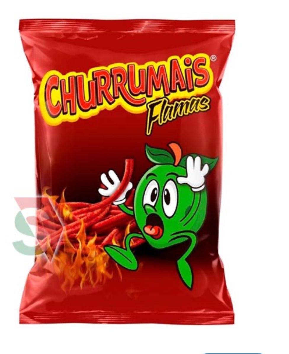 SABRITAS CHURRUMAIS FLAMAS HOT 1/185GRS (21)